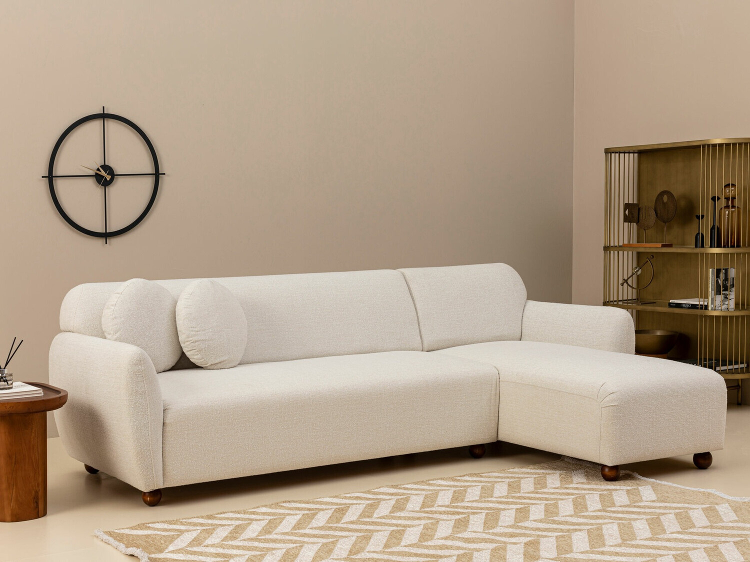 Угловой диван Altadena 189 (Белый)