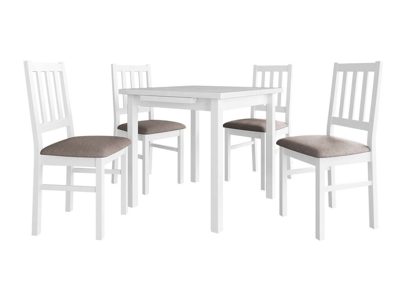 Ēdamistabas komplekts Victorville 314 (Balts)