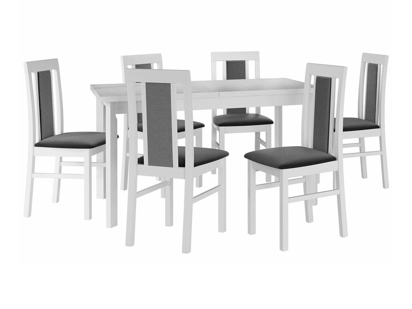 Ēdamistabas komplekts Victorville 315 (Balts)