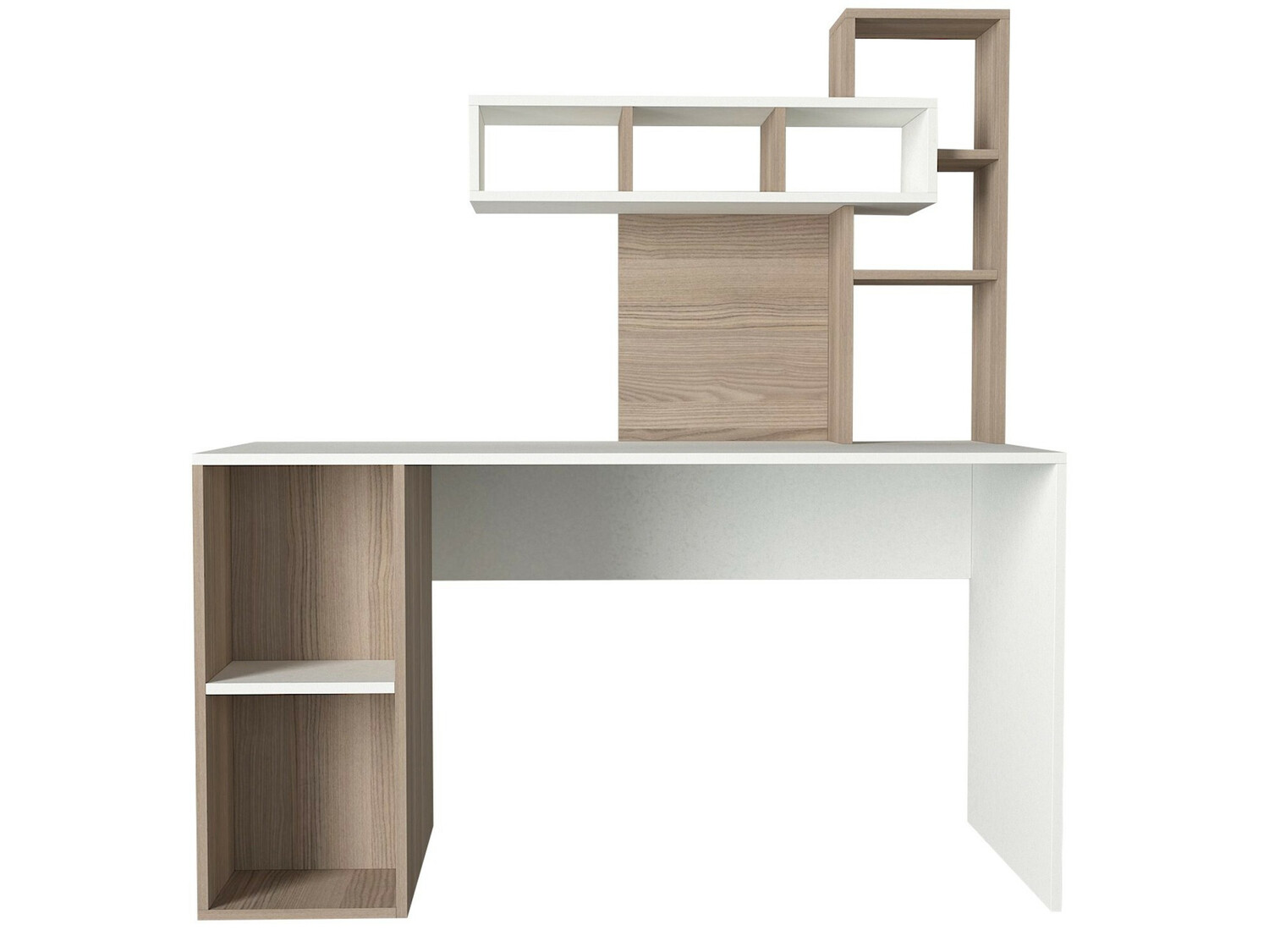 Письменный cтол Kailua 296 (Светло-коричневый + Белый)