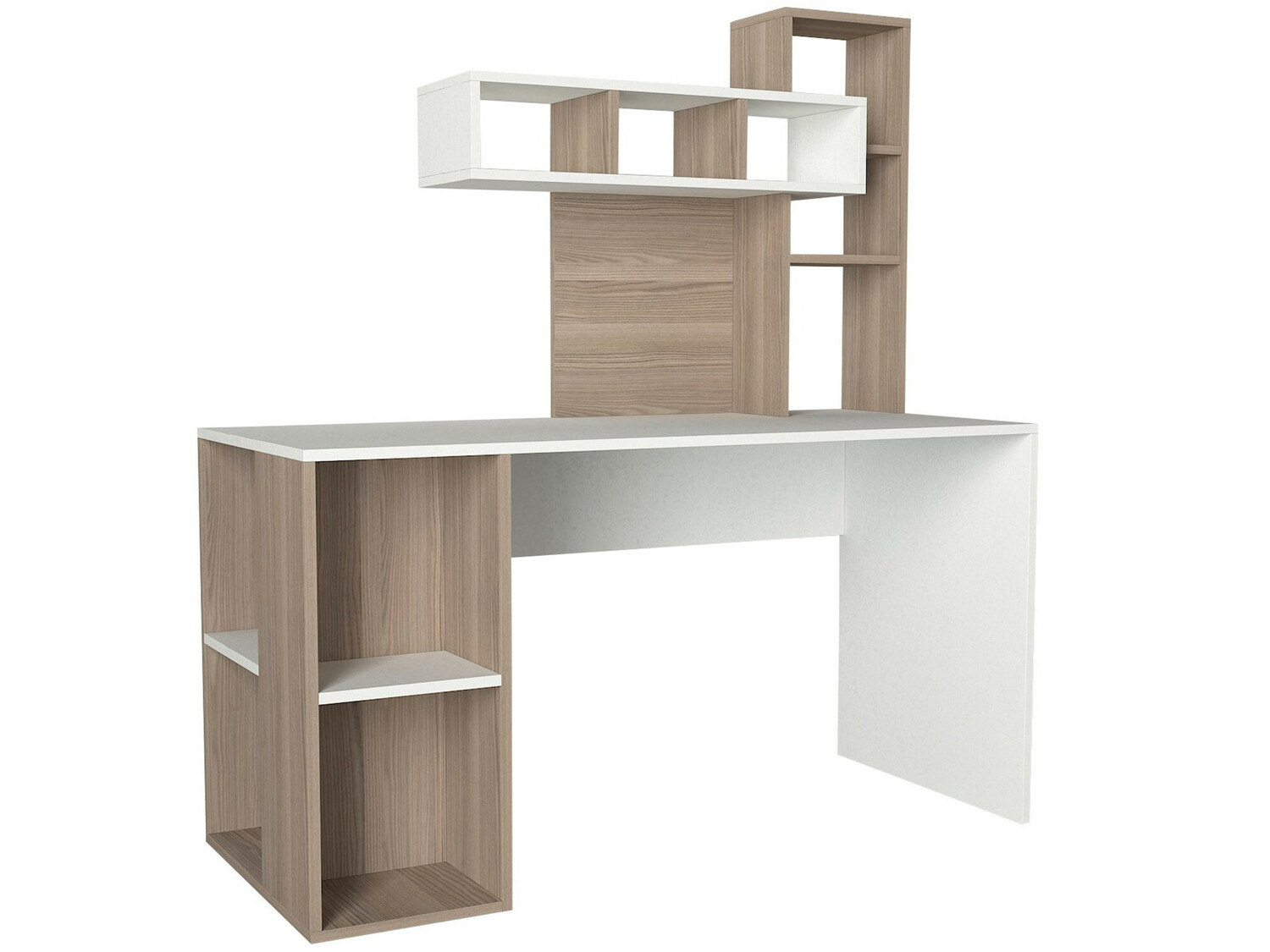 Rakstāmgalds Kailua 296 (Gaiši brūns + Balts)