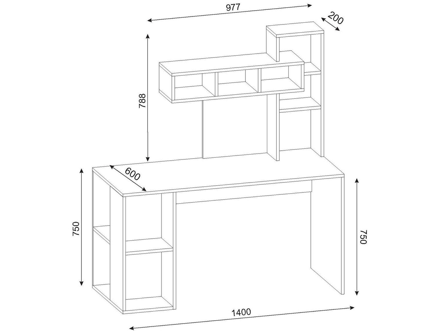 Rakstāmgalds Kailua 296 (Gaiši brūns + Balts)