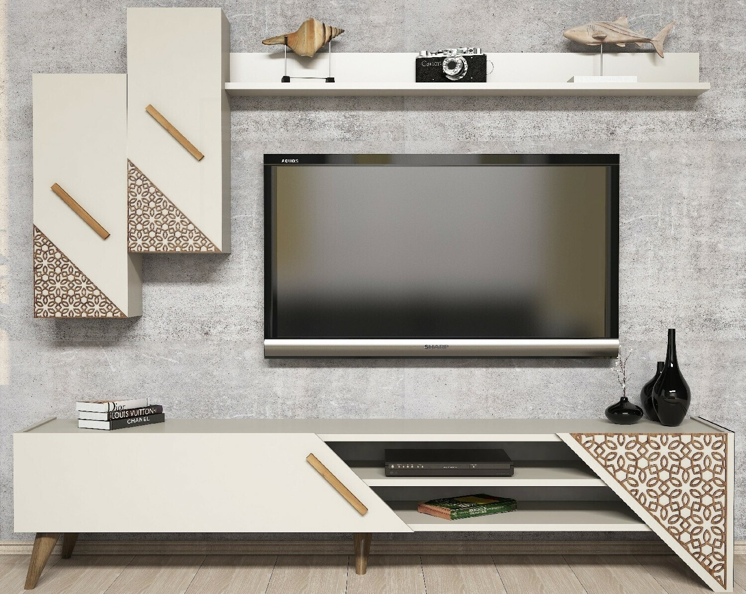 Набор для гостиной Kailua 1564 (Крем)