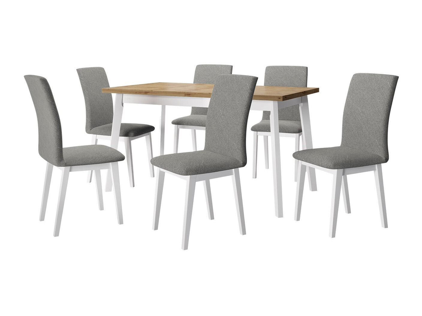 Ēdamistabas komplekts Victorville 321 (Balts)