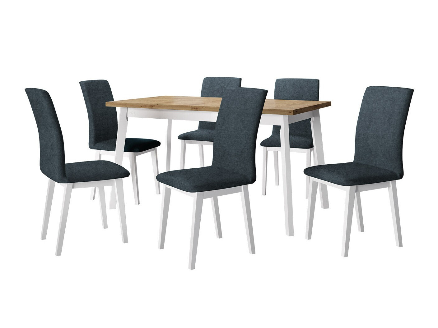 Ēdamistabas komplekts Victorville 321 (Balts)