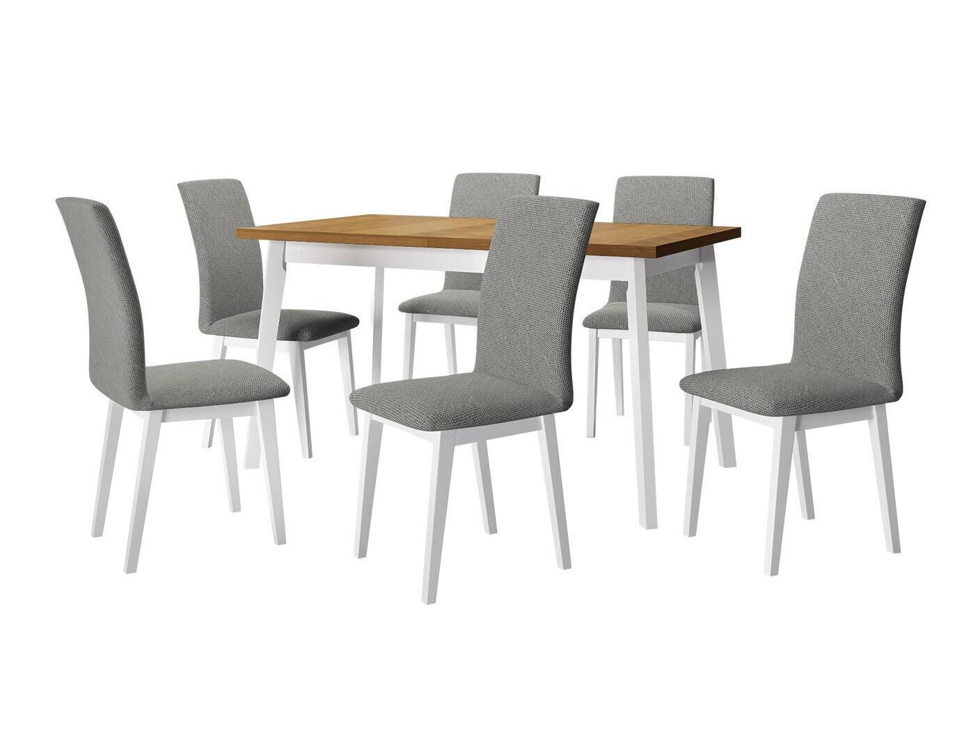 Ēdamistabas komplekts Victorville 322 (Balts)