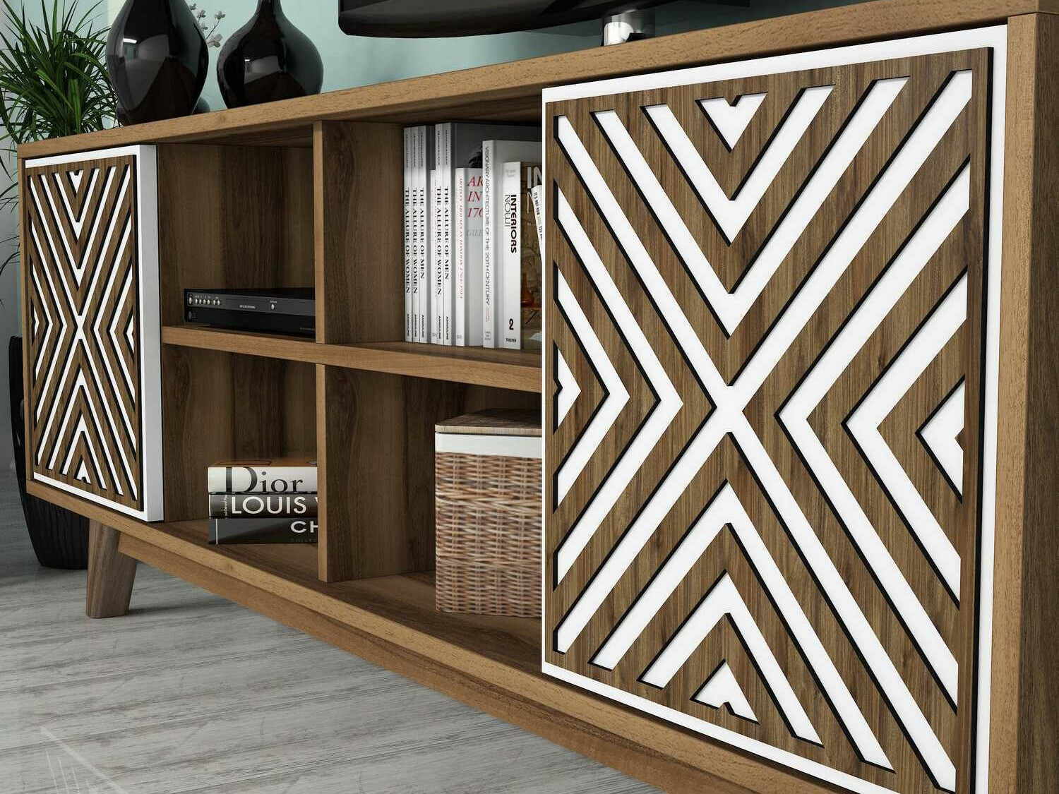 Набор для гостиной Kailua 1571 (Орех + Белый)