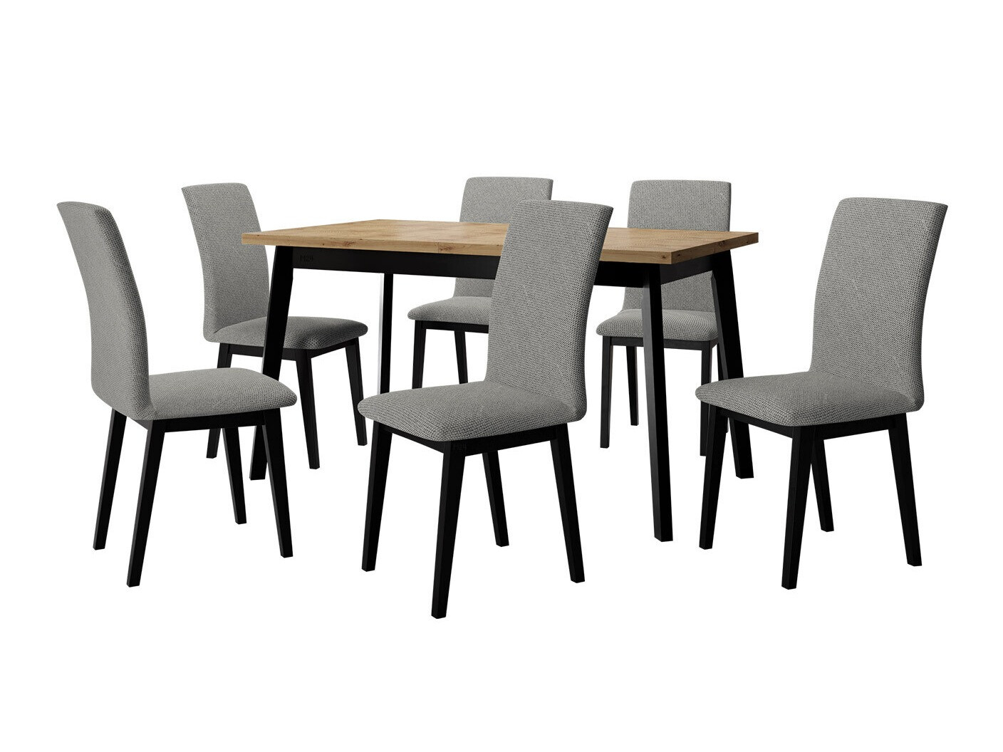 Обеденный гарнитур Victorville 321 (Чёрный)