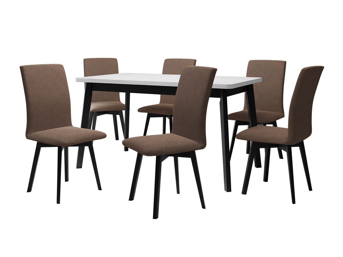 Обеденный гарнитур Victorville 323 (Чёрный)