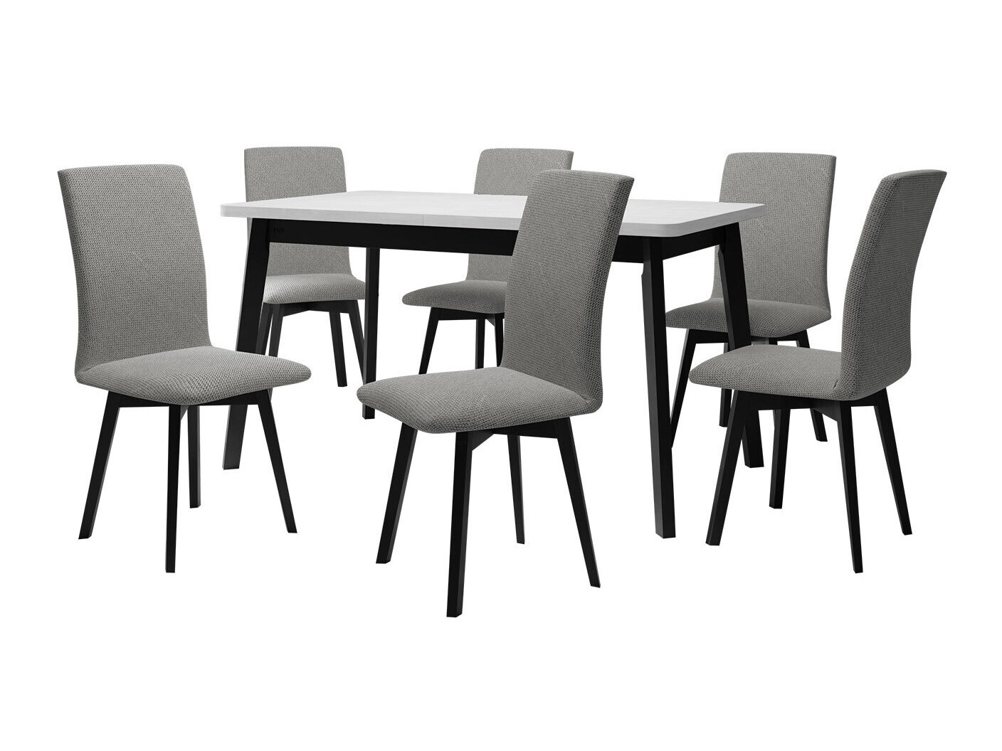 Обеденный гарнитур Victorville 323 (Чёрный)