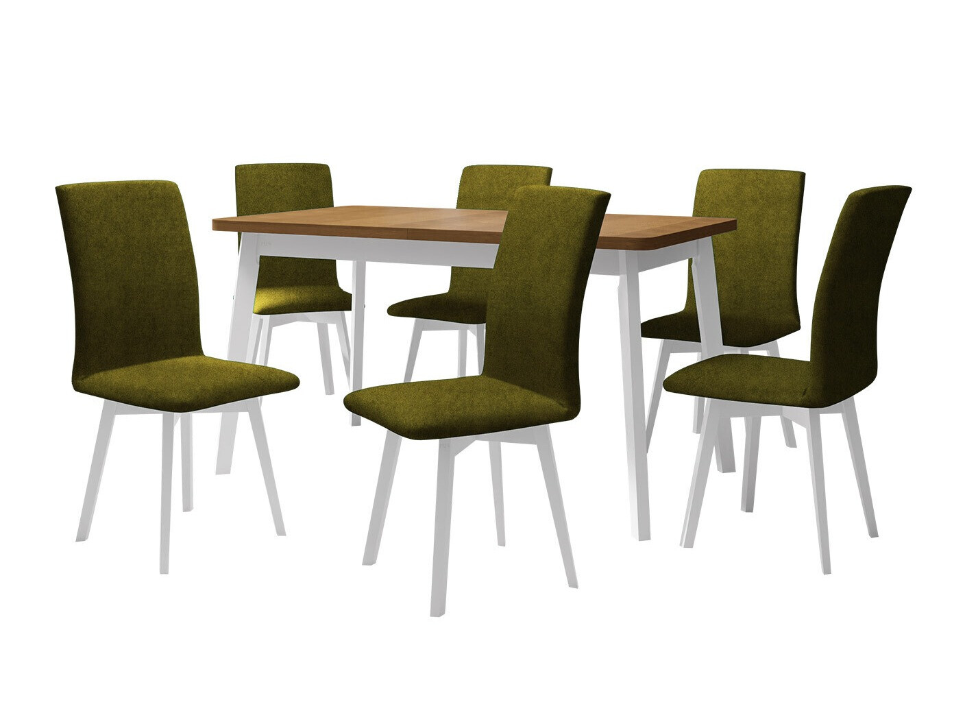 Ēdamistabas komplekts Victorville 324 (Balts)