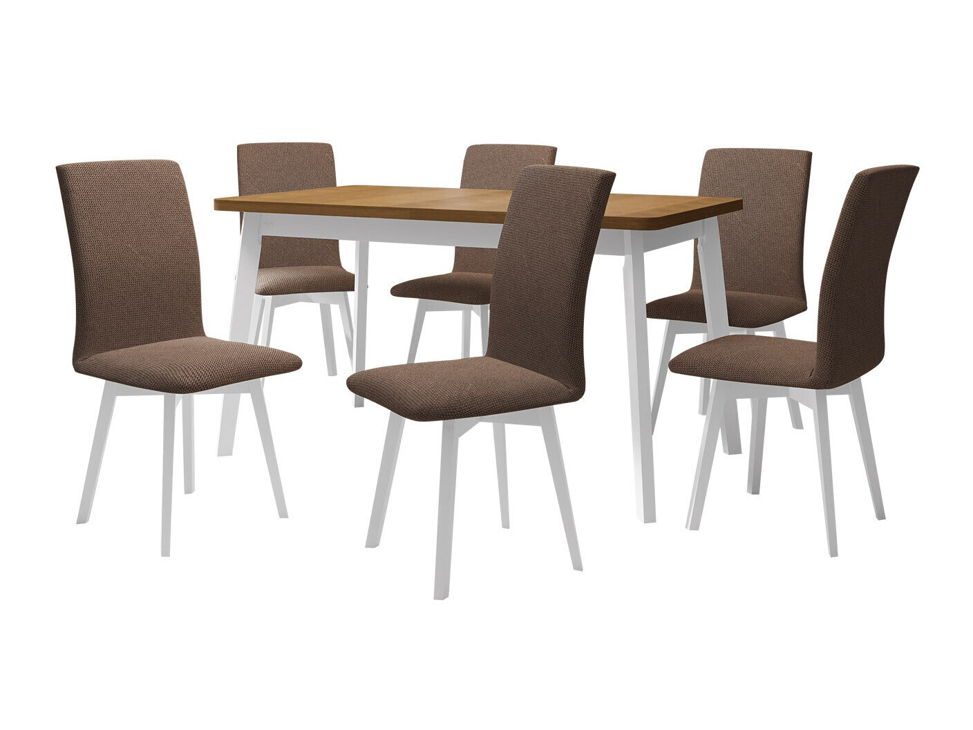 Ēdamistabas komplekts Victorville 324 (Balts)