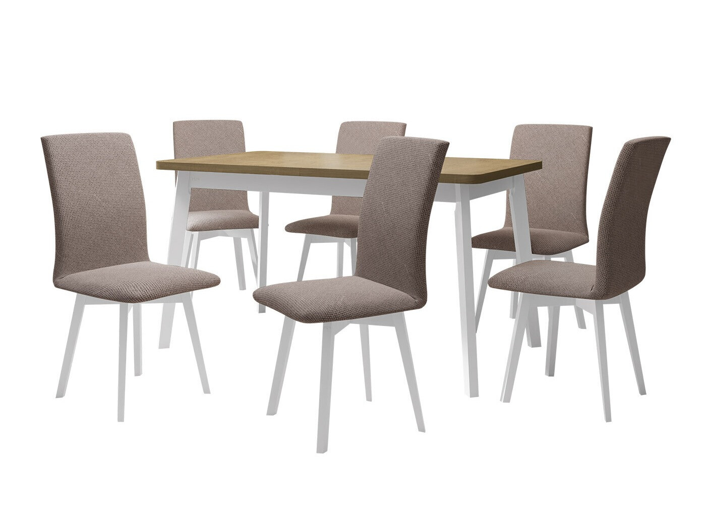 Ēdamistabas komplekts Victorville 325 (Balts)