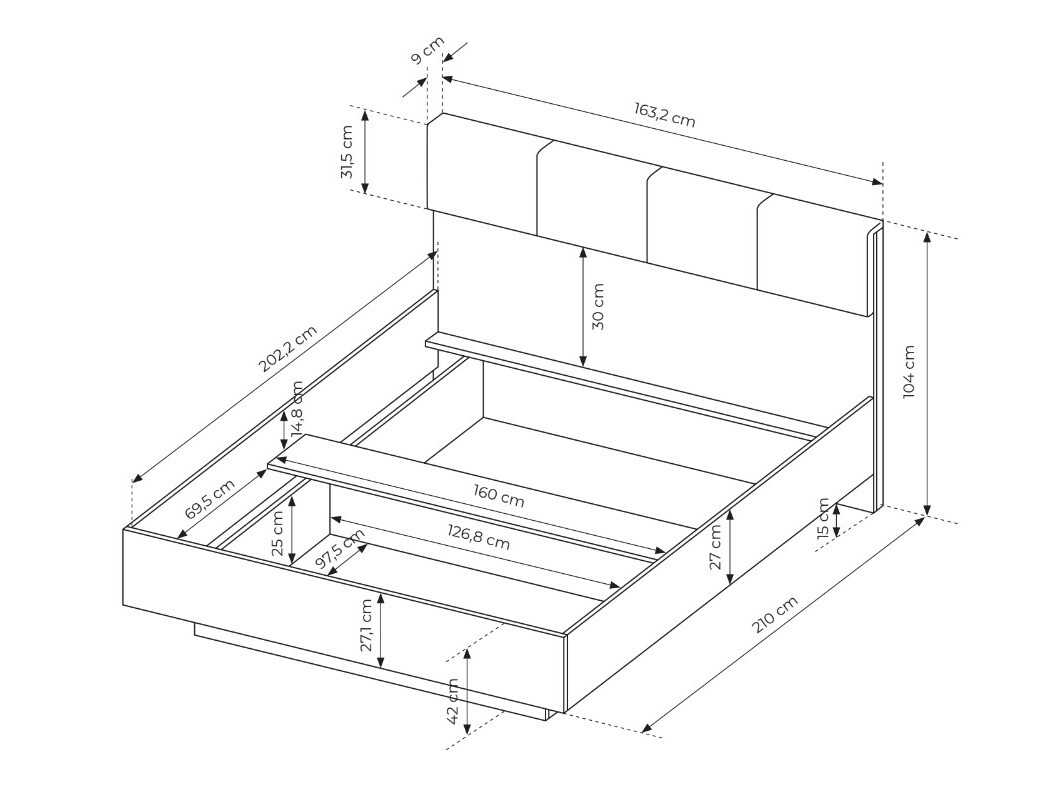 Кровать Lusone 103