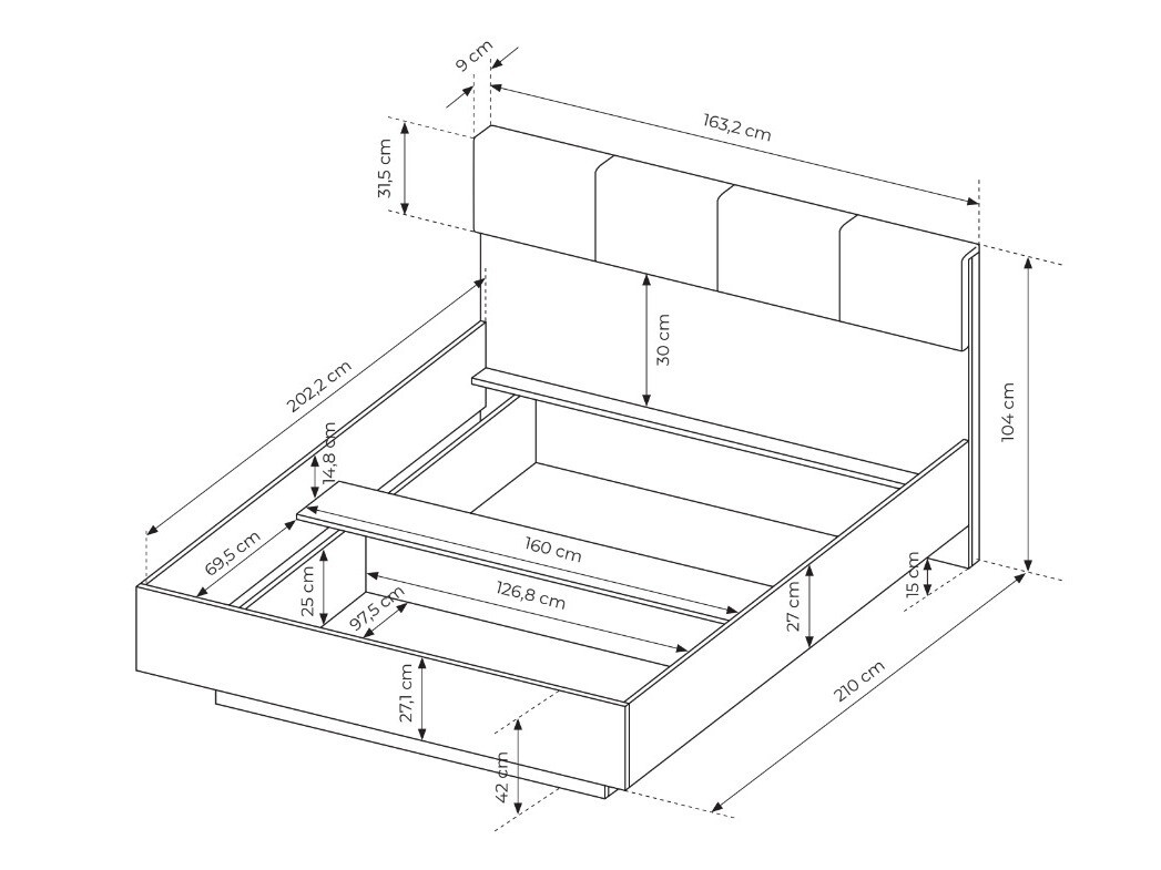 Кровать Lusone 103