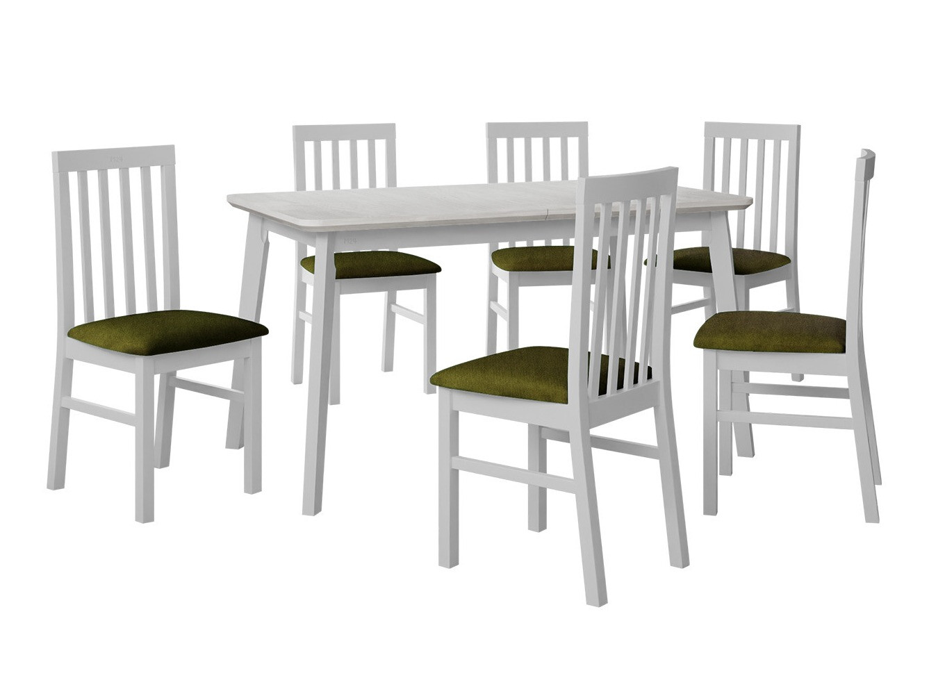 Обеденный гарнитур Victorville 267 (Белый)