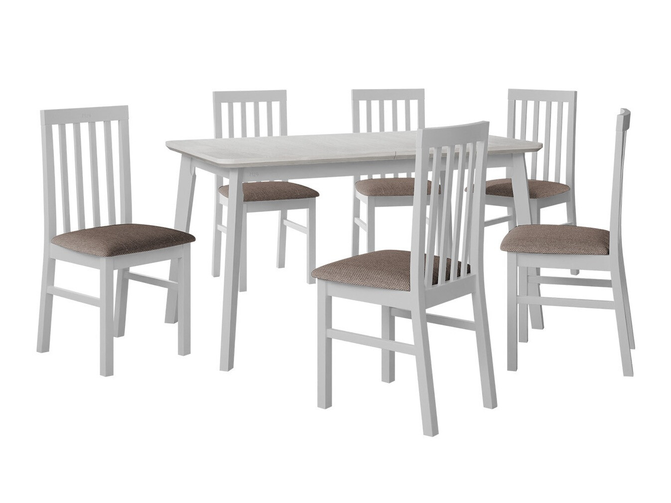 Обеденный гарнитур Victorville 267 (Белый)