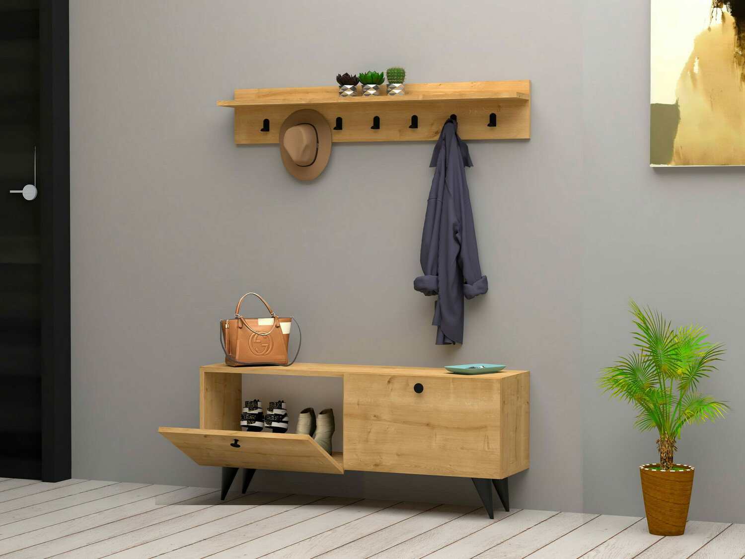 Priekšnama komplekts Kailua 521 (Ozols)