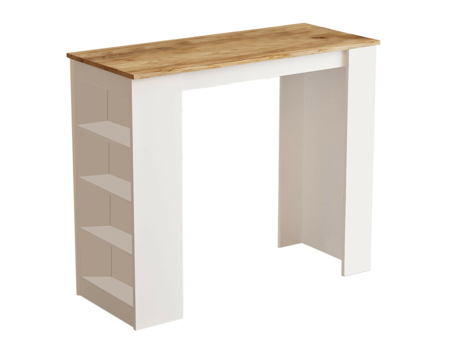 Барная стойка Kailua 477 (Белый + Сосна)