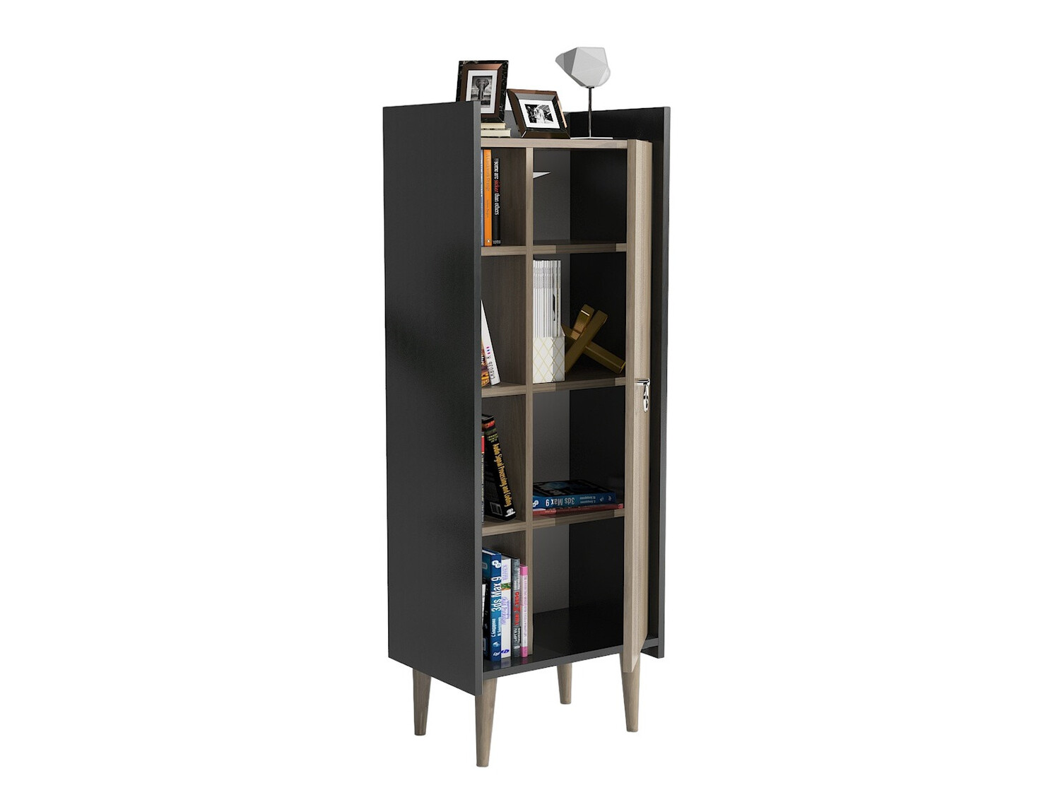 Plaukts Kailua 470 (Rieksts + Antracīts)