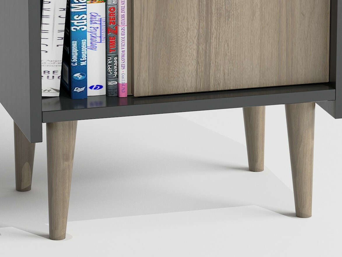 Plaukts Kailua 470 (Rieksts + Antracīts)