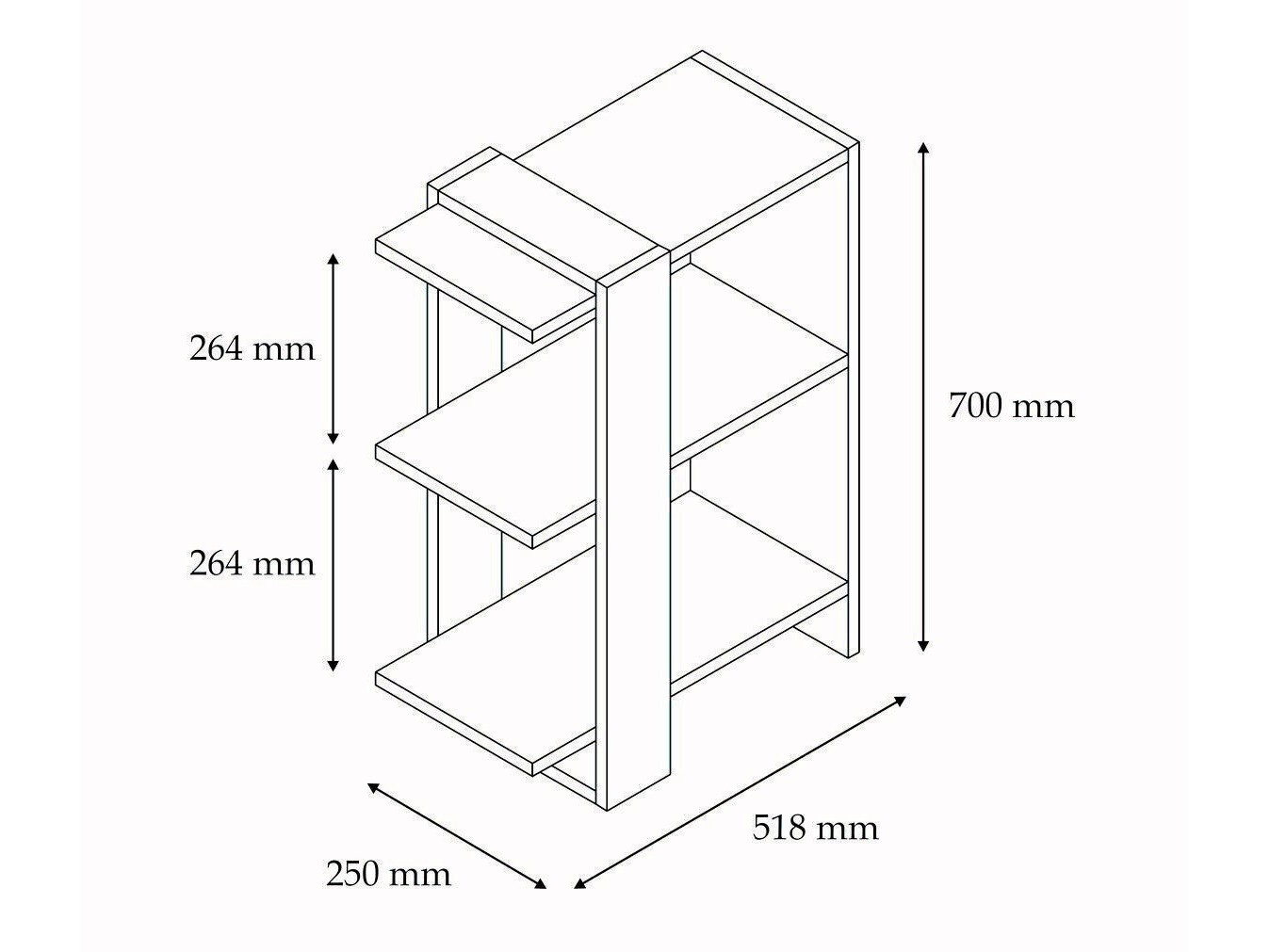 Стеллаж Kailua 479