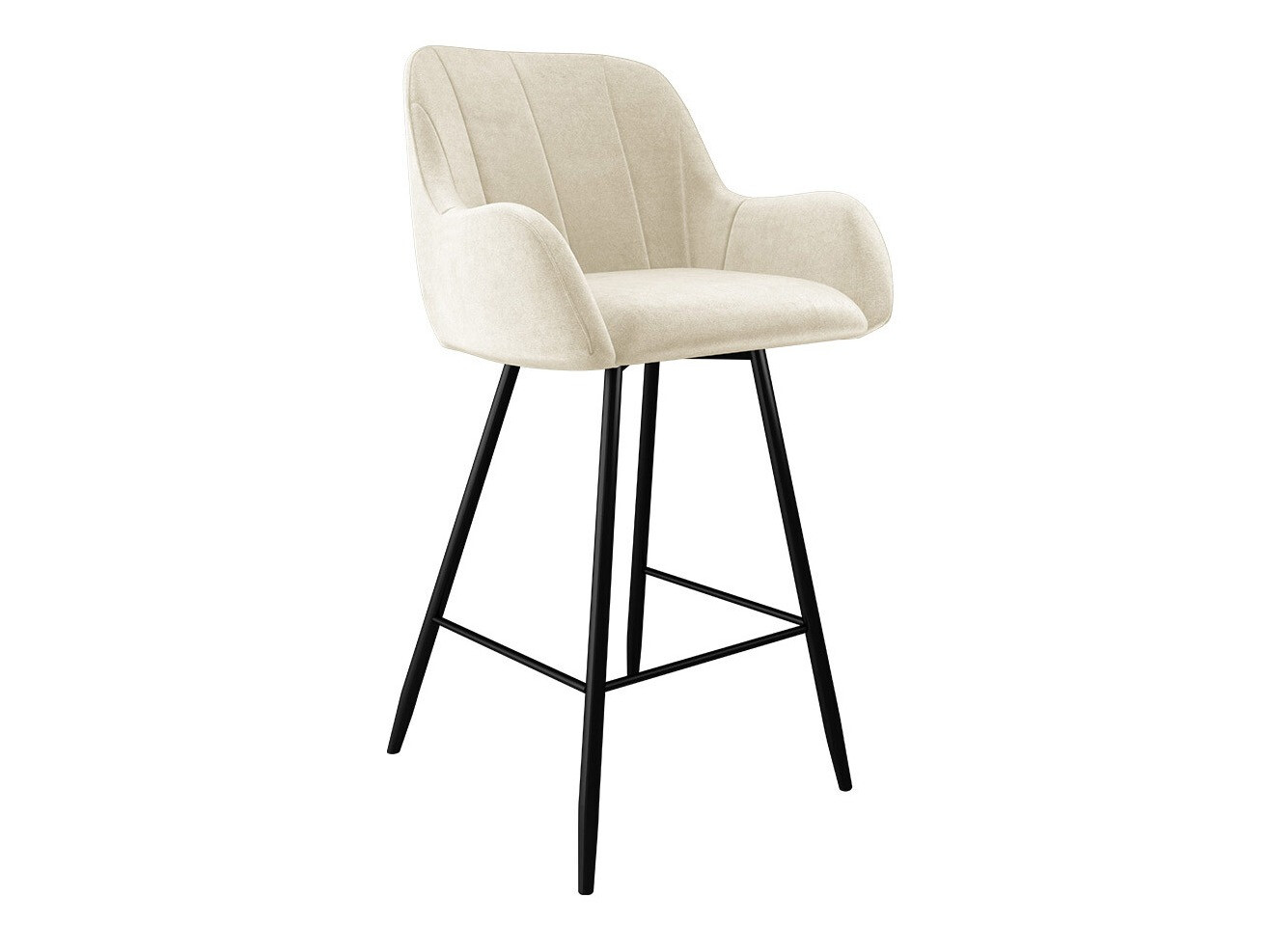 Bāra krēsls Jackson 102 (Melns + Magic Velvet 2250)