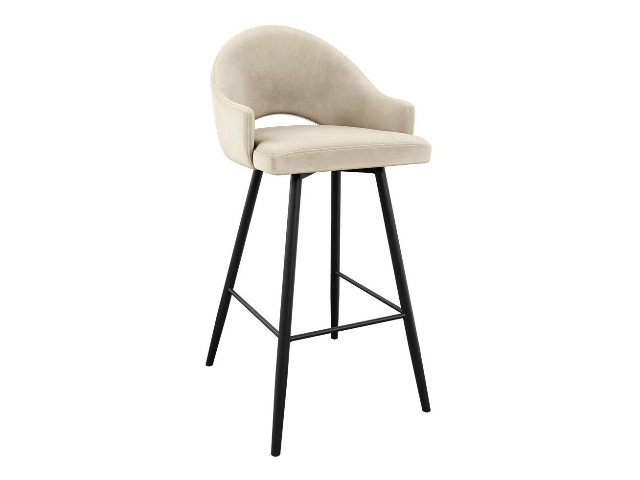 Bāra krēsls Jackson 103 (Melns + Magic Velvet 2250)