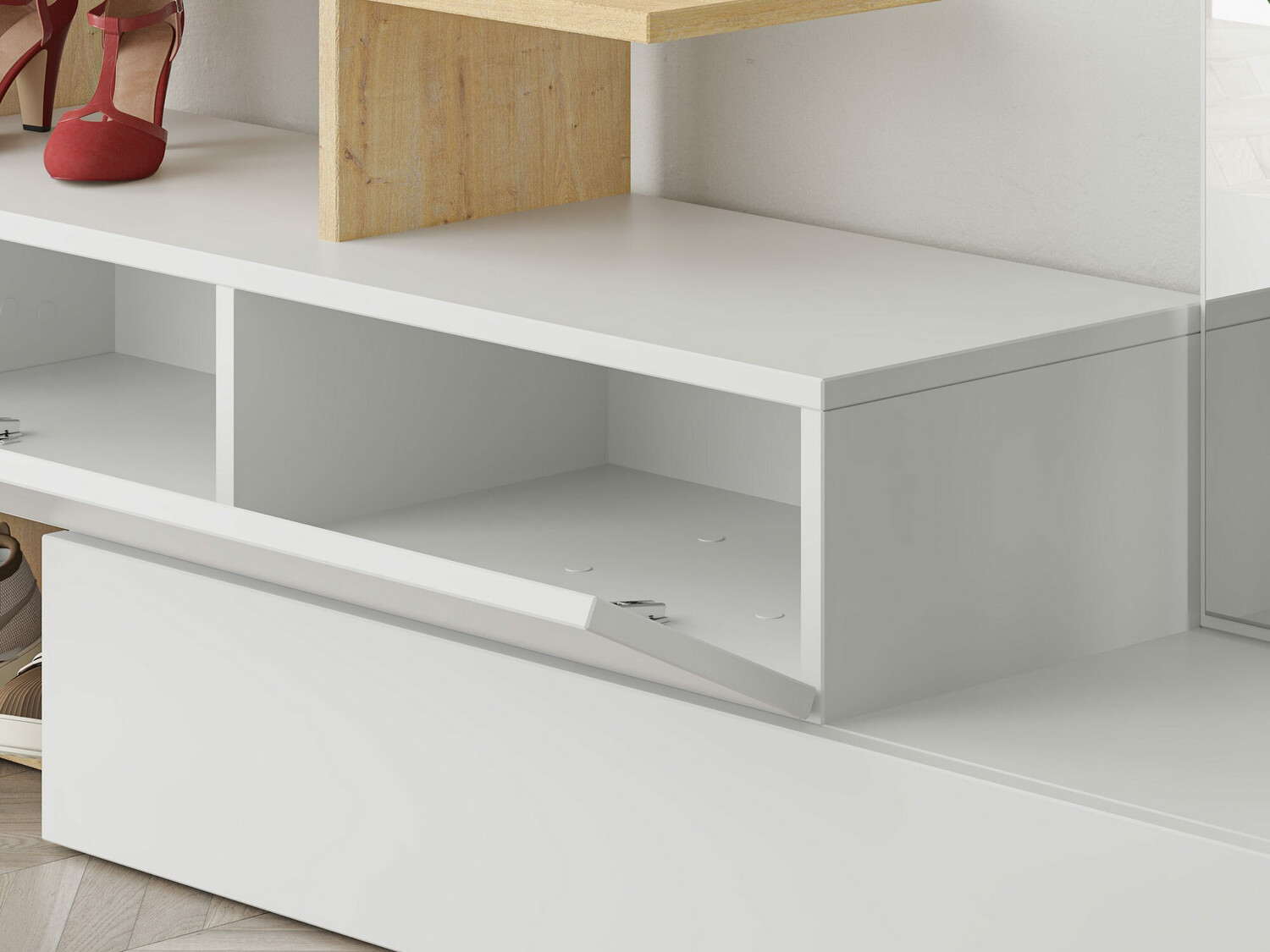 Прихожая Kailua 502 (Белый + Дуб)