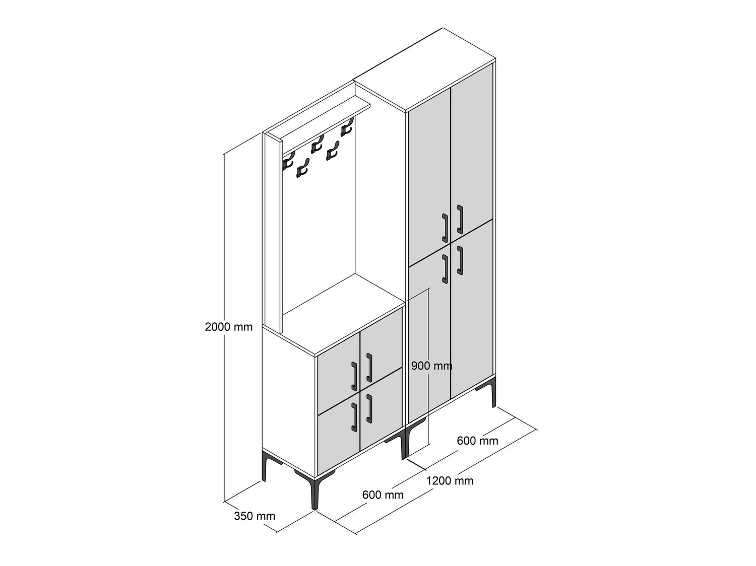 Прихожая Kailua 536