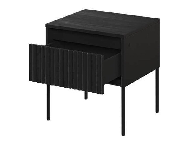 Прикроватная тумбочка Fernolu 111 (Чёрный)