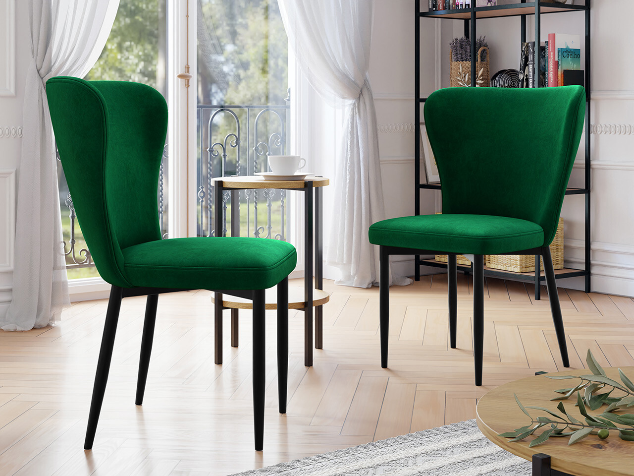 Krēsls Jackson 105 (Melns + Magic Velvet 2225)