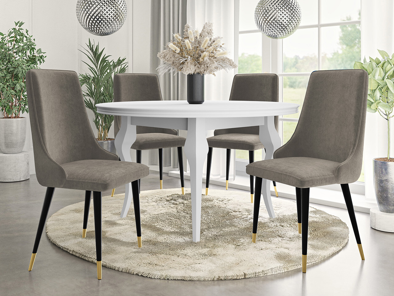 Krēsls Jackson 106 (Melns + Magic Velvet 2209)