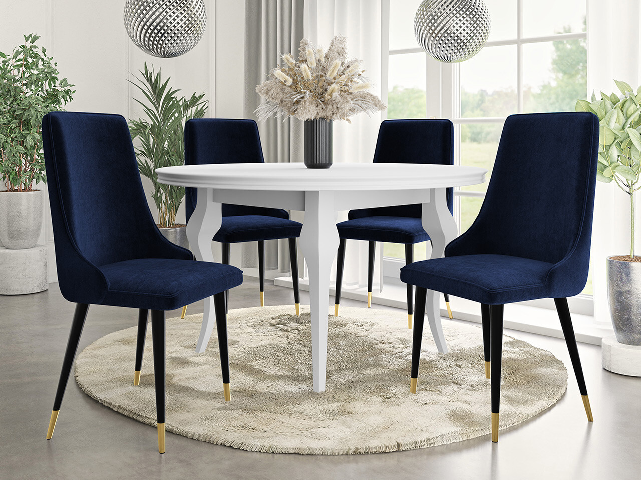 Krēsls Jackson 106 (Melns + Magic Velvet 2216)