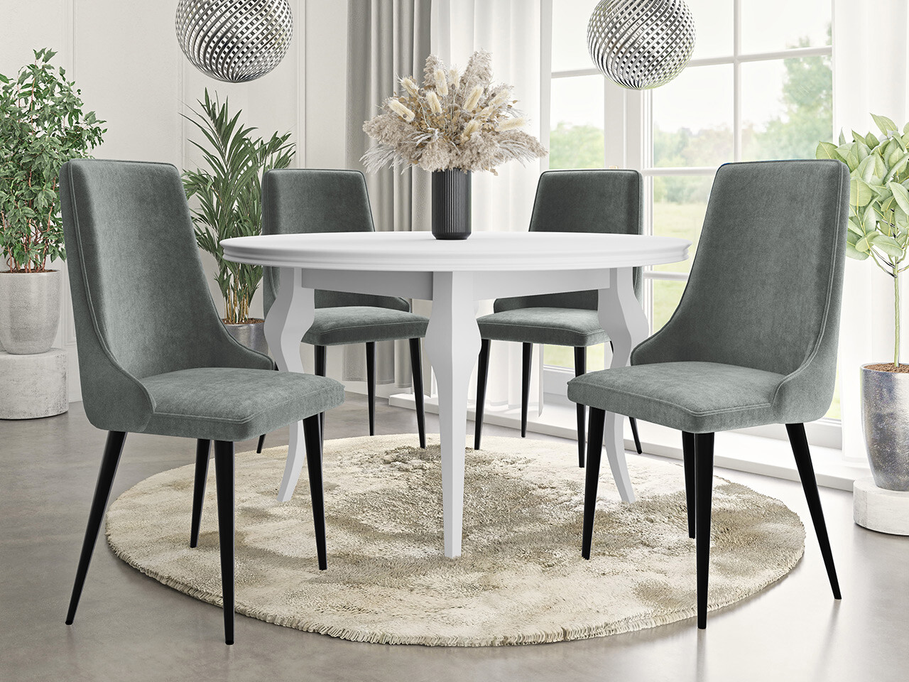 Krēsls Jackson 106 (Melns + Magic Velvet 2217)