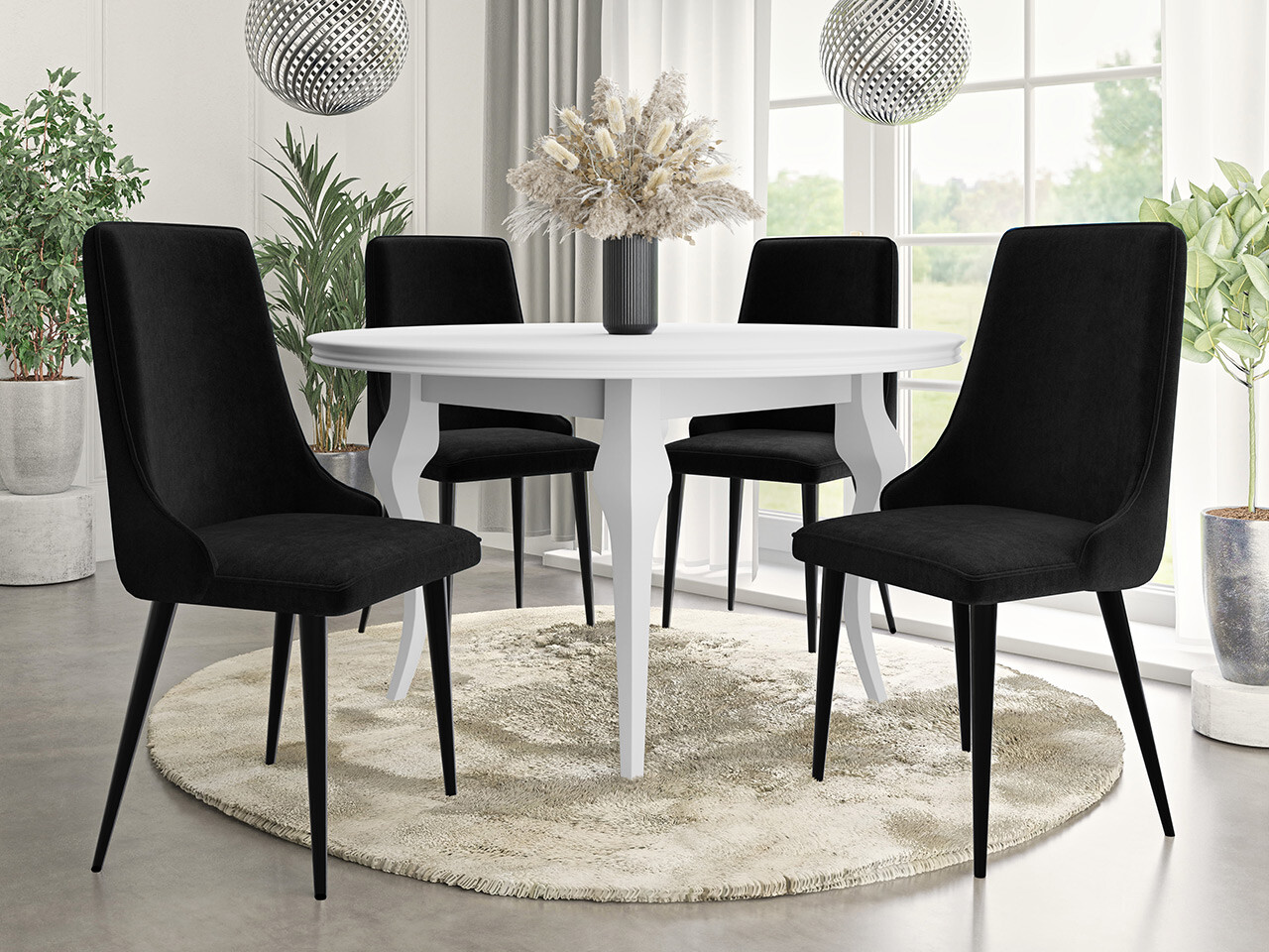 Krēsls Jackson 106 (Melns + Magic Velvet 2219)