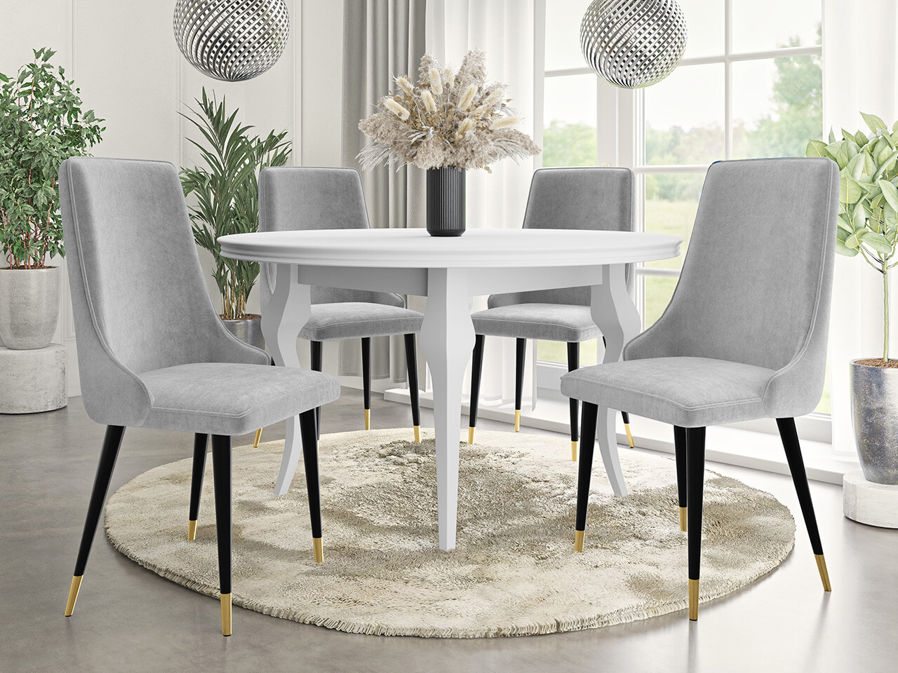 Krēsls Jackson 106 (Melns + Magic Velvet 2240)