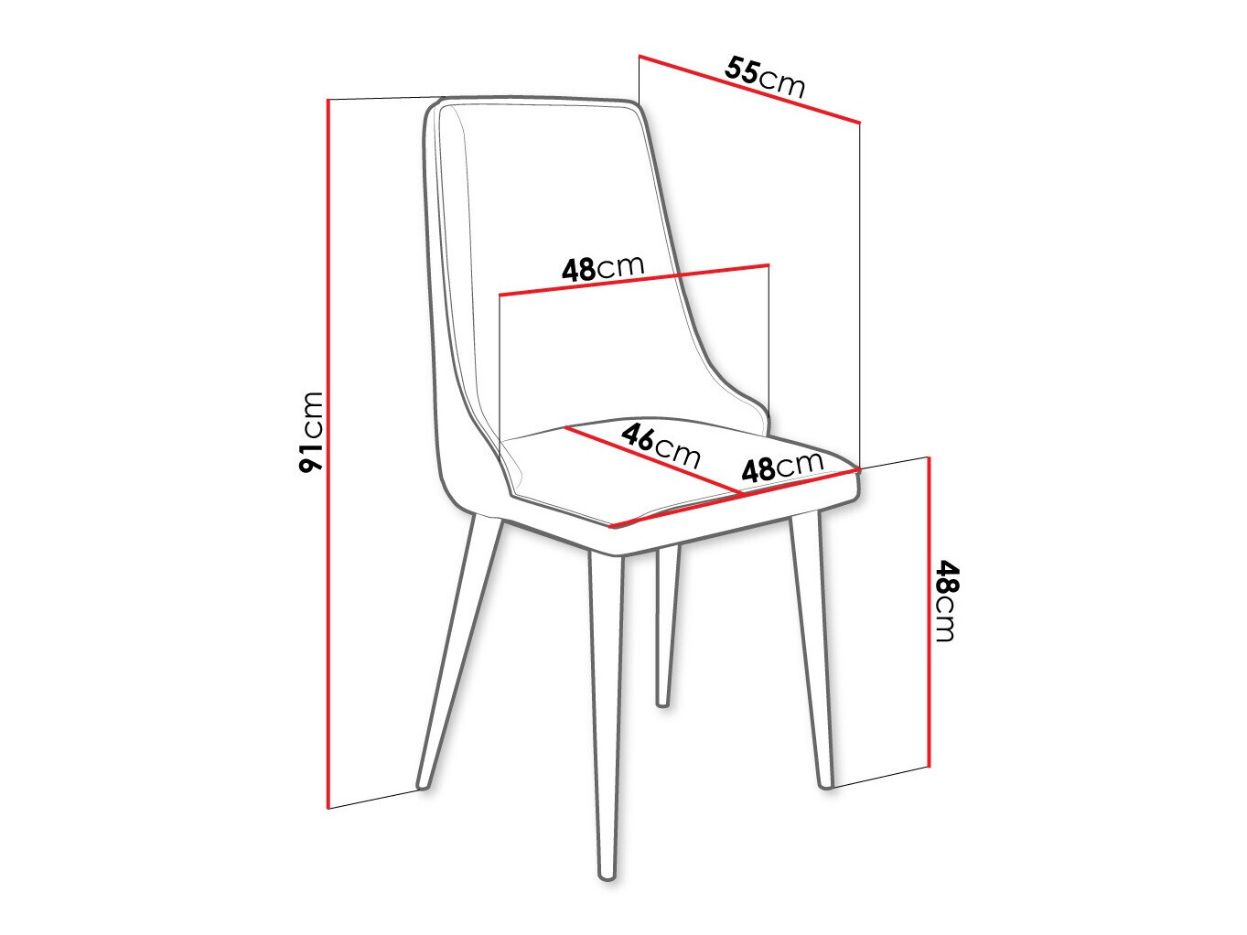 Krēsls Jackson 106 (Melns + Magic Velvet 2216)