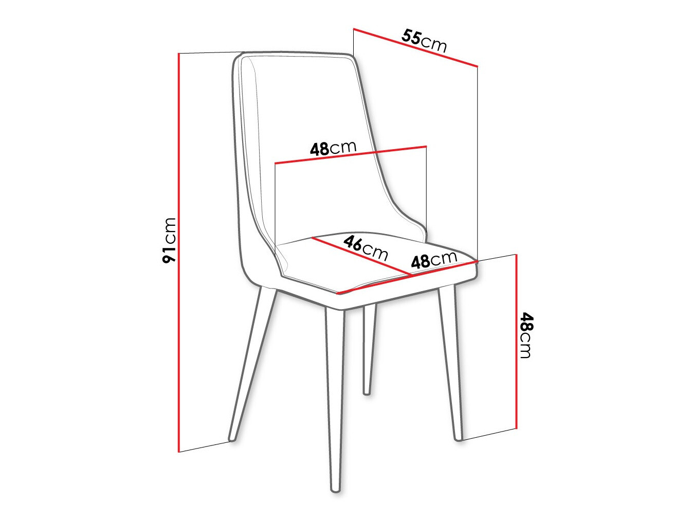 Krēsls Jackson 106 (Melns + Magic Velvet 2217)