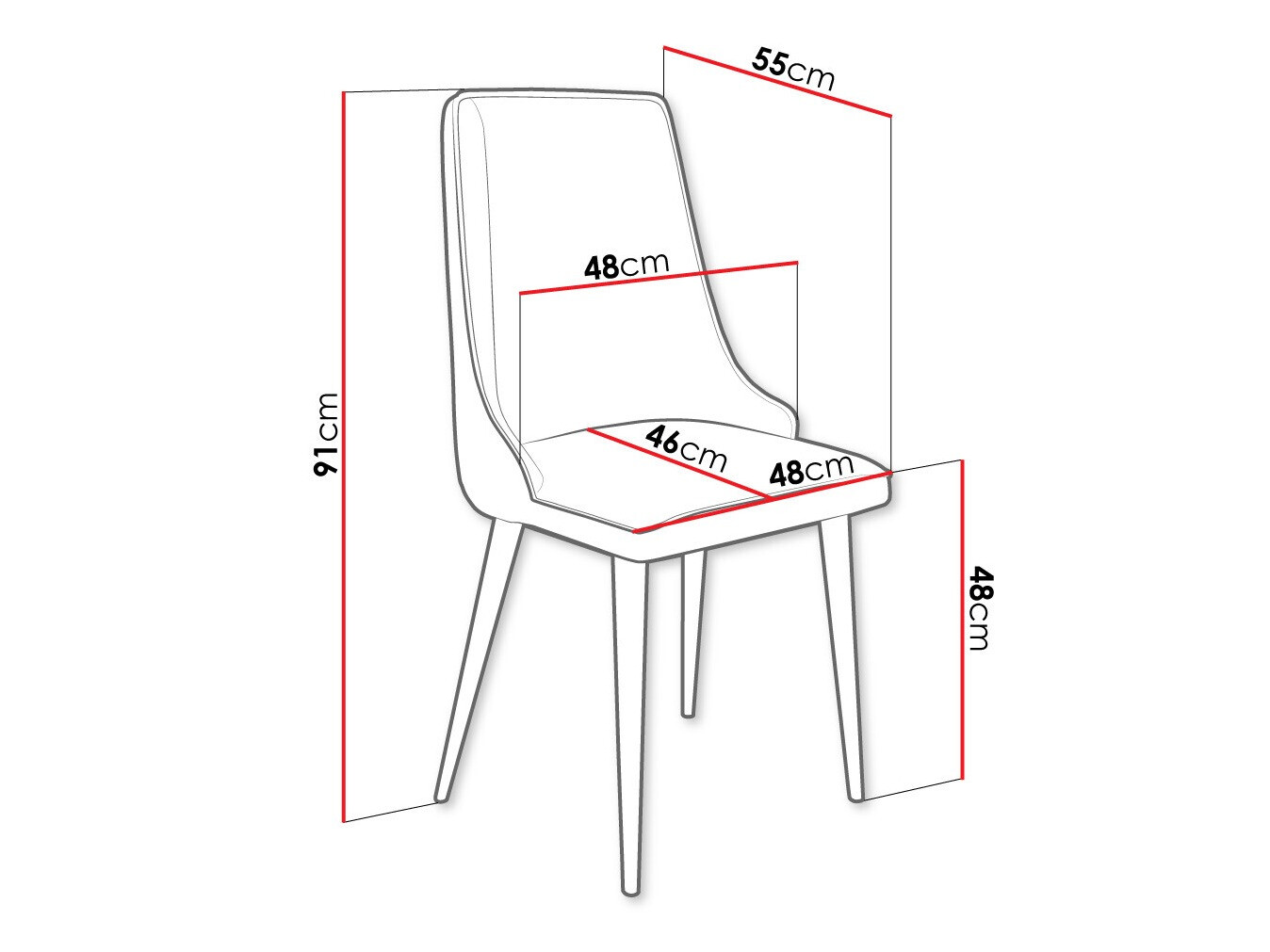 Krēsls Jackson 106 (Melns + Magic Velvet 2225)