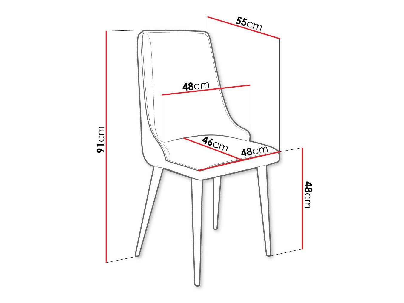Krēsls Jackson 106 (Melns + Magic Velvet 2225)