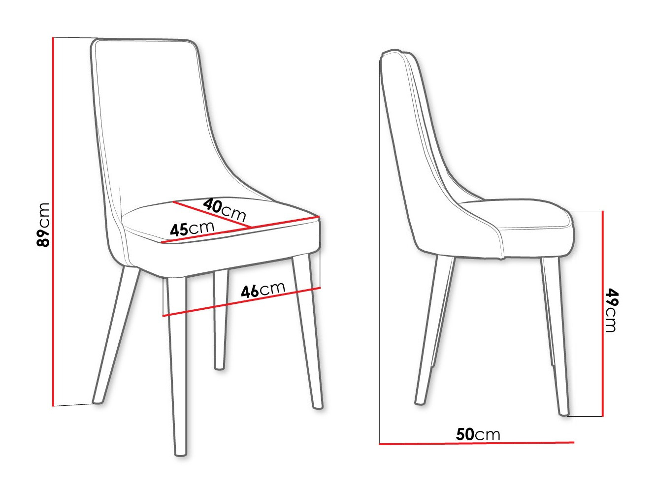 Krēsls Jackson 107 (Melns + Magic Velvet 2219)