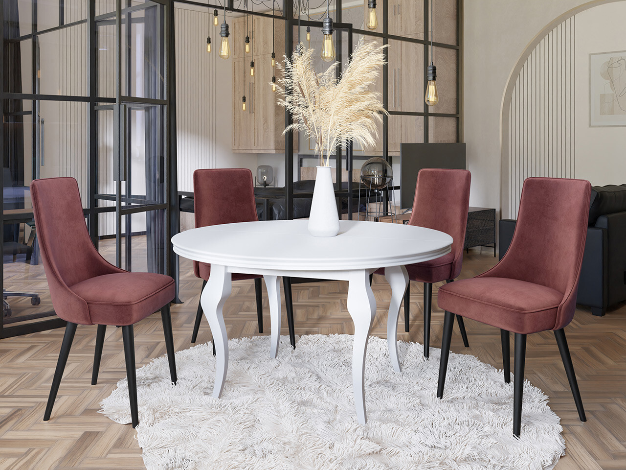 Krēsls Jackson 107 (Melns + Magic Velvet 2258)