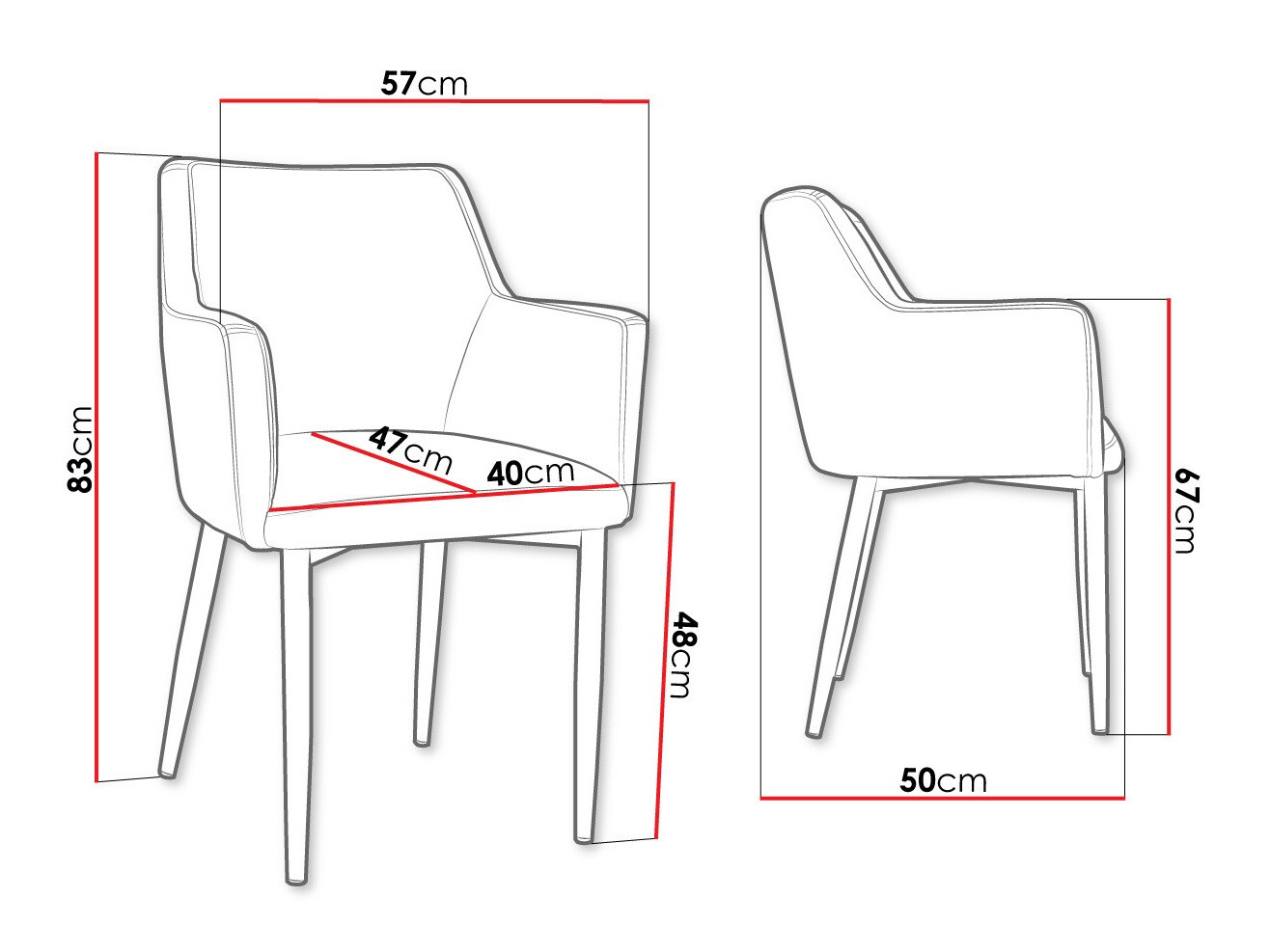 Krēsls Jackson 108 (Melns + Magic Velvet 2216)