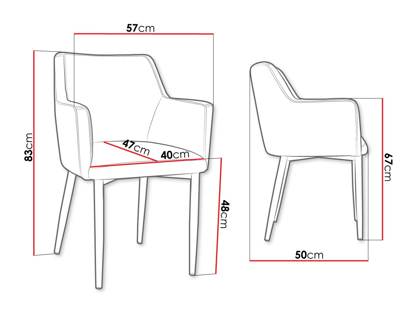 Krēsls Jackson 108 (Melns + Magic Velvet 2216)