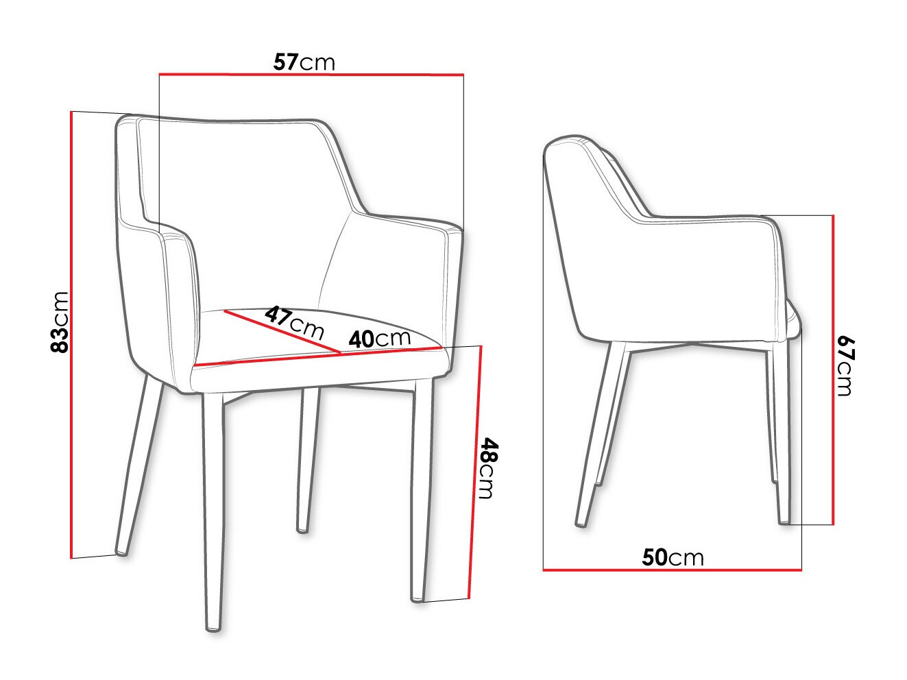 Krēsls Jackson 108 (Melns + Magic Velvet 2219)