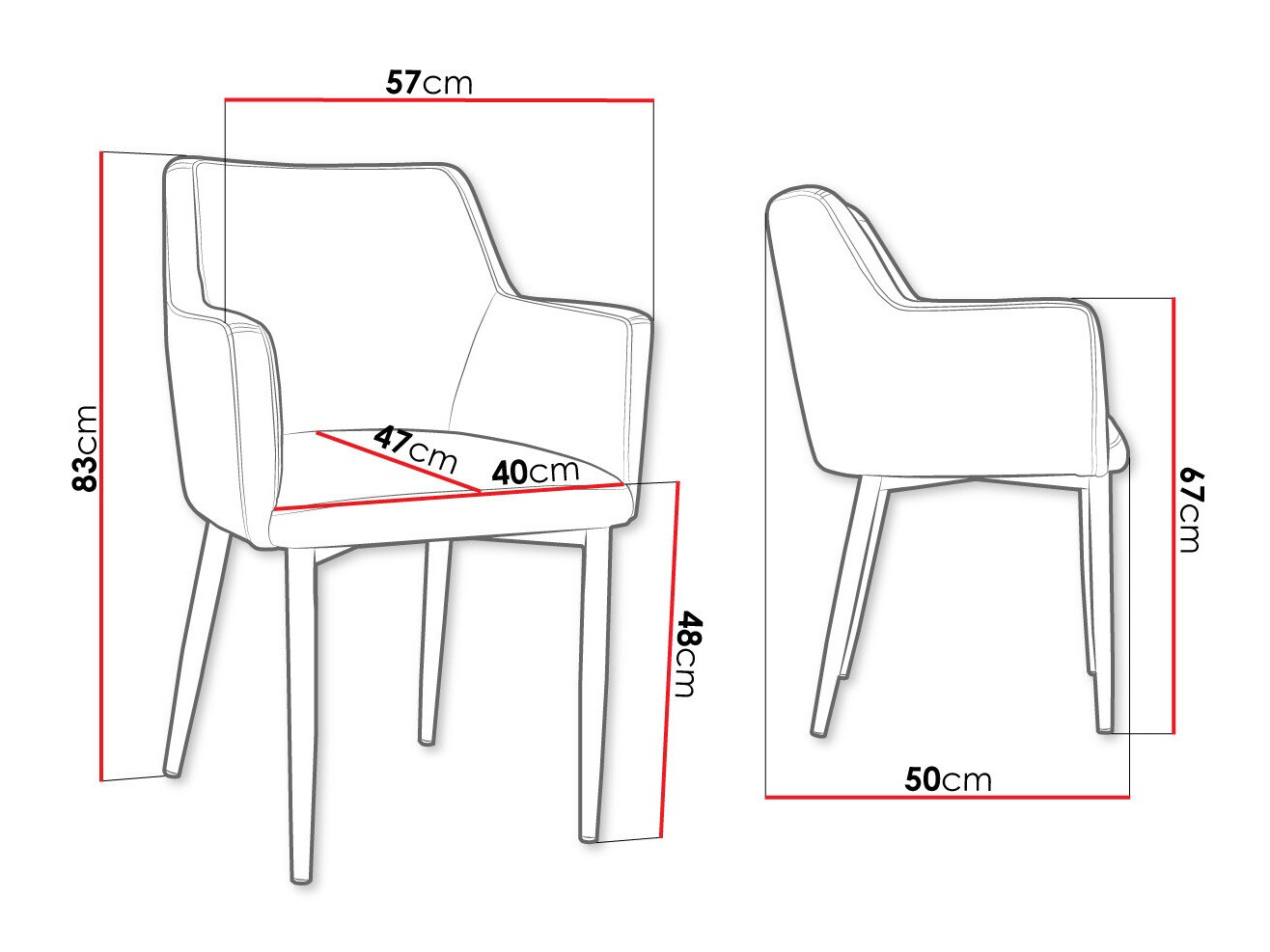 Krēsls Jackson 108 (Melns + Magic Velvet 2250)