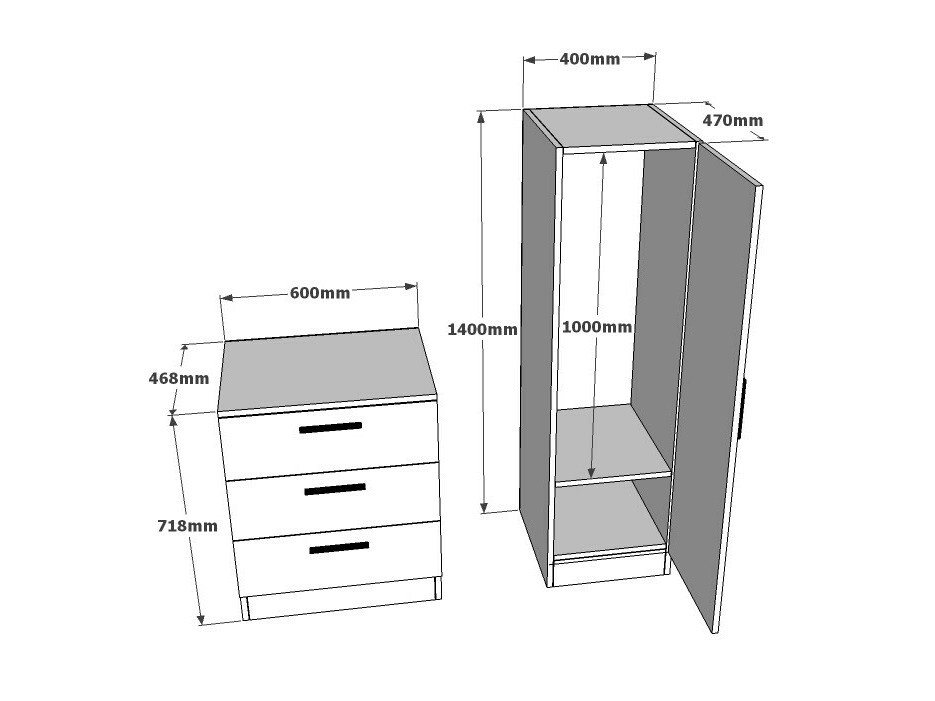 Priekšnama komplekts Kailua 558 (Priede + Balts)