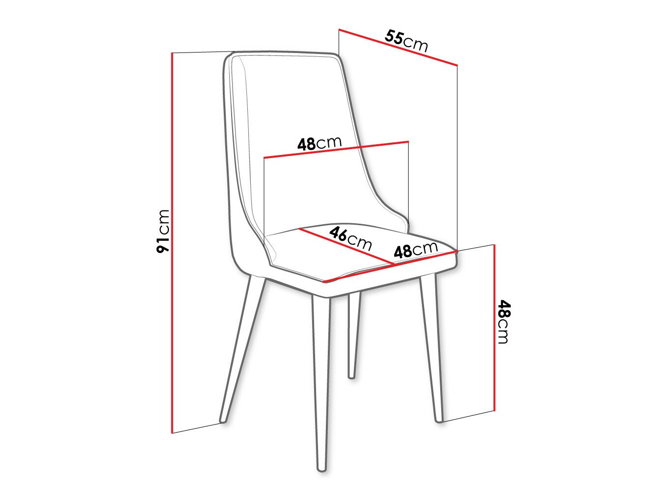 Стул Jackson 106 (Чёрный + Magic Velvet 2219)