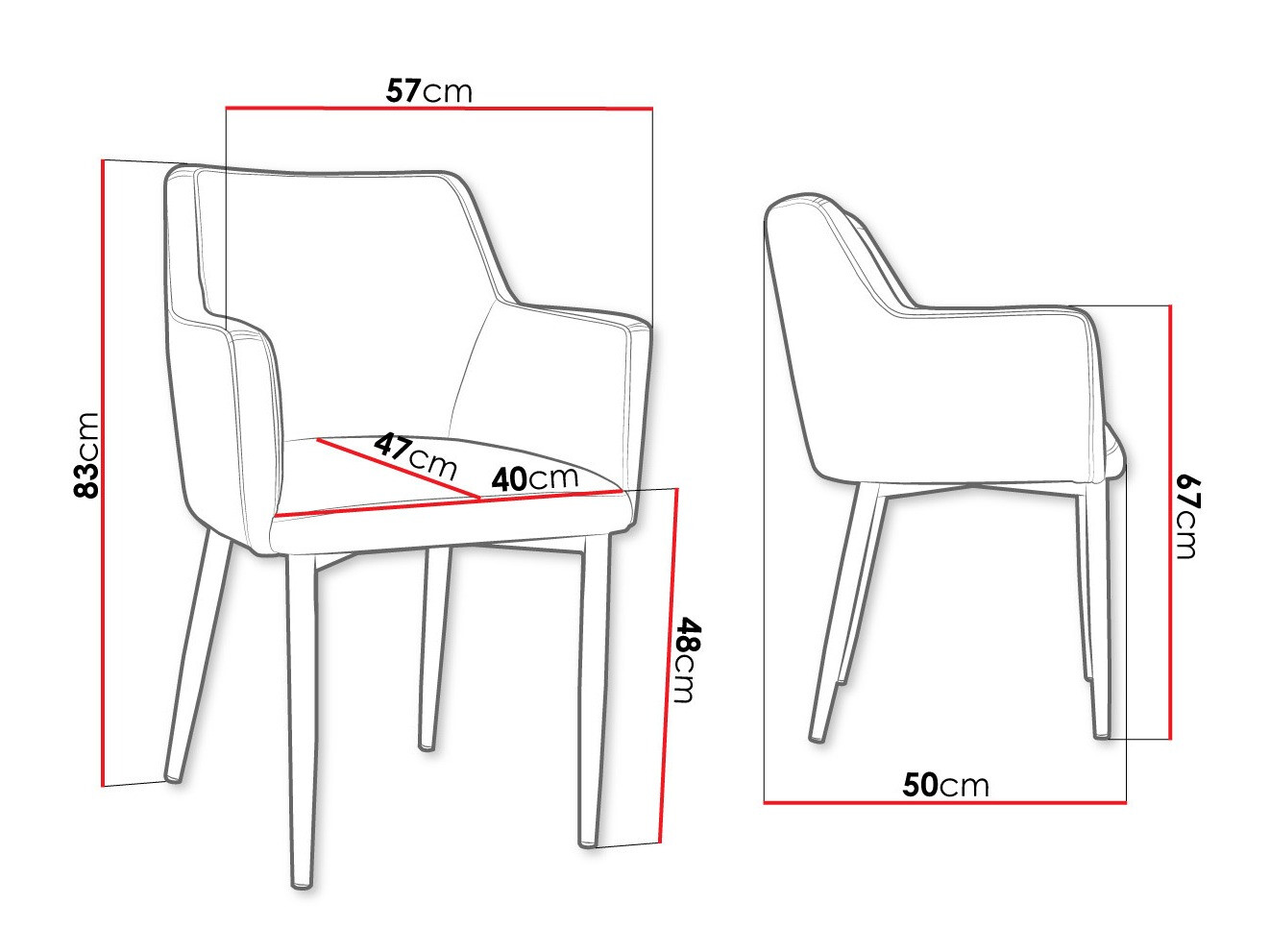 Стул Jackson 108 (Чёрный + Magic Velvet 2209)